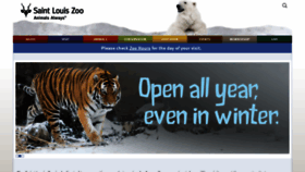 What Stlzoo.org website looked like in 2020 (5 years ago)