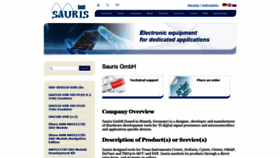What Sauris.de website looked like in 2020 (4 years ago)