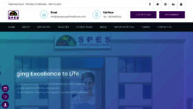 What Spesgroupofhealthcare.com website looked like in 2020 (4 years ago)