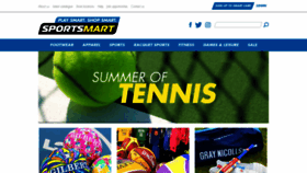 What Sportsmart.com.au website looked like in 2020 (4 years ago)