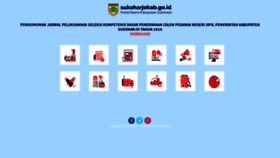 What Sukoharjokab.go.id website looked like in 2020 (4 years ago)