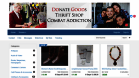 What Shopthesalvationarmy.com website looked like in 2020 (4 years ago)