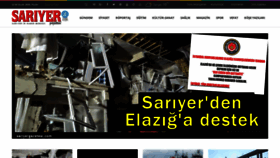 What Sariyergazetesi.com website looked like in 2020 (4 years ago)
