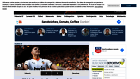 What Superdeporte.es website looked like in 2020 (5 years ago)