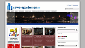 What Sewa-apartemen.net website looked like in 2020 (4 years ago)