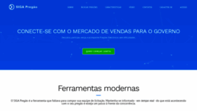 What Sigapregao.com.br website looked like in 2020 (4 years ago)