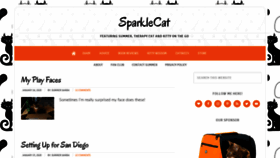 What Sparklecat.com website looked like in 2020 (4 years ago)