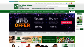 What Schwabeindia.com website looked like in 2020 (4 years ago)