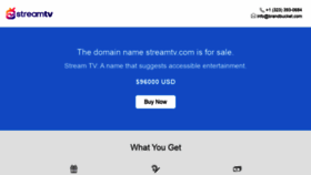 What Streamtv.com website looked like in 2020 (4 years ago)