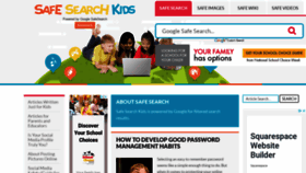 What Safesearchkids.com website looked like in 2020 (4 years ago)