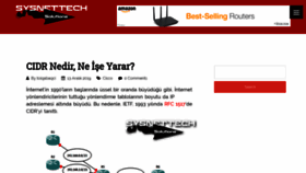 What Sysnettechsolutions.com website looked like in 2020 (4 years ago)