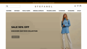 What Stefanel.com website looked like in 2020 (4 years ago)