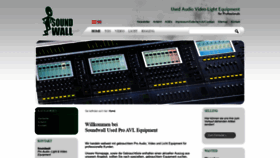 What Soundwall.info website looked like in 2020 (4 years ago)