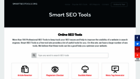 What Smartseotools.org website looked like in 2020 (4 years ago)