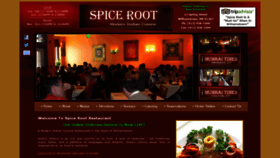 What Spiceroot.com website looked like in 2020 (4 years ago)