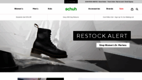 What Schuh.eu website looked like in 2020 (4 years ago)