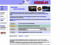 What Secure.swissmail.org website looked like in 2020 (4 years ago)