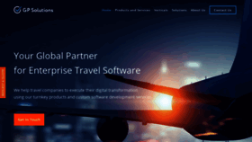 What Software.travel website looked like in 2020 (4 years ago)