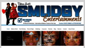What Smudgyentertainments.co.uk website looked like in 2020 (4 years ago)