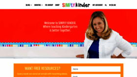 What Simplykinder.com website looked like in 2020 (4 years ago)