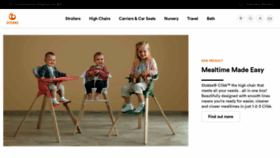 What Stokke.com website looked like in 2020 (4 years ago)