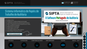 What Sipta.pt website looked like in 2020 (4 years ago)