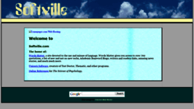 What Softville.com website looked like in 2020 (4 years ago)