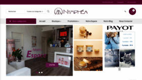 What Spa-institut-nymphea.fr website looked like in 2020 (4 years ago)