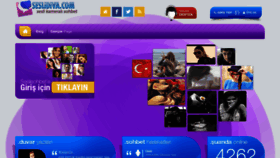 What Seslidiva.com website looked like in 2020 (5 years ago)