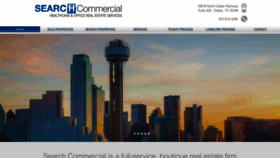 What Searchcommercial.com website looked like in 2020 (4 years ago)