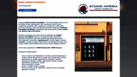 What Studioimperiaimmobiliare.it website looked like in 2020 (4 years ago)