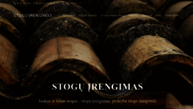 What Stogo-danga.lt website looked like in 2020 (4 years ago)