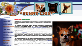 What Sunnylion.com website looked like in 2020 (4 years ago)