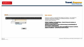 What Somany.enavexpense.com website looked like in 2020 (4 years ago)