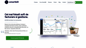 What Smartbill.ro website looked like in 2020 (5 years ago)