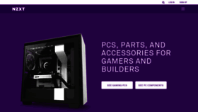 What Store.nzxt.com website looked like in 2020 (4 years ago)