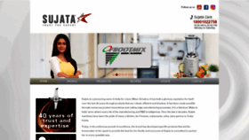 What Sujataappliances.com website looked like in 2020 (4 years ago)
