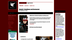 What Steakhaus-mende.de website looked like in 2020 (4 years ago)