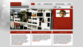 What Satyamproperty.com website looked like in 2020 (4 years ago)