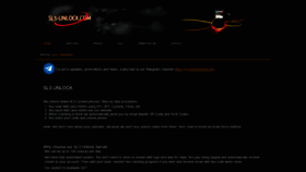 What Sl3-unlock.com website looked like in 2020 (4 years ago)