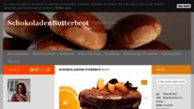 What Schokoladenbutterbrot.de website looked like in 2020 (4 years ago)