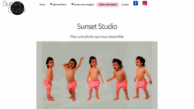 What Sunset-studio.fr website looked like in 2020 (4 years ago)