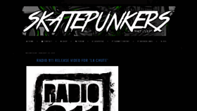 What Skatepunkers.net website looked like in 2020 (4 years ago)