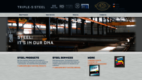 What Sss-steel.com website looked like in 2020 (4 years ago)