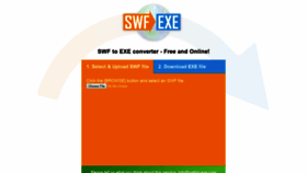What Swf-to-exe.com website looked like in 2020 (4 years ago)