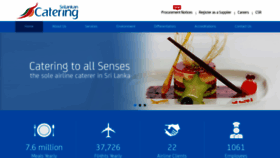 What Srilankancatering.com website looked like in 2020 (4 years ago)