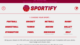 What Sportifycards.com website looked like in 2020 (4 years ago)