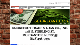 What Smokefoot.com website looked like in 2020 (4 years ago)