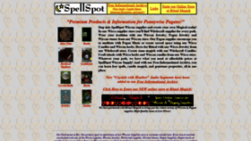 What Spellspot.com website looked like in 2020 (4 years ago)