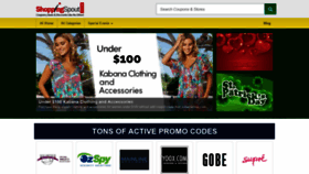 What Shoppingspout.com.au website looked like in 2020 (4 years ago)